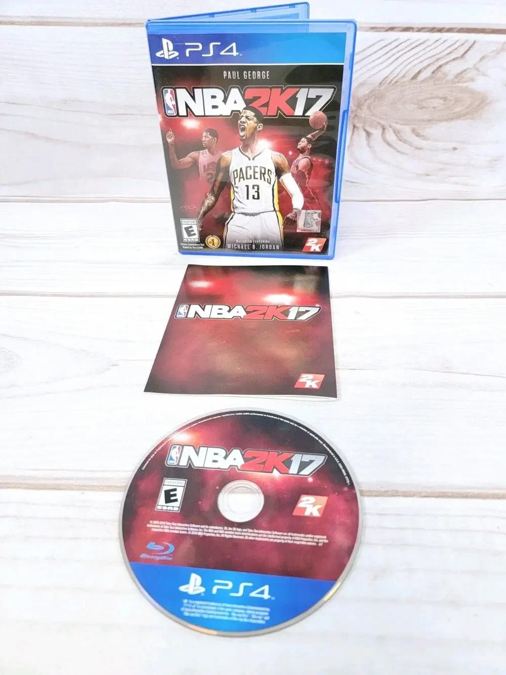 NBA 2K17 (Sony PlayStation 4, 2016) PS4 With Manual CIB